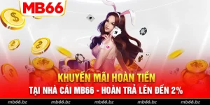 Khuyến Mãi Hoàn Tiền Tại Nhà Cái MB66 - Hoàn Trả Lên Đến 2%
