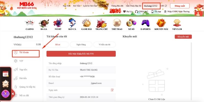 Chi tiết về quy trình check account cho khách hàng