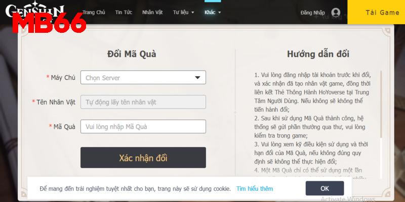 Cách nhận mã code Genshin Impact mới nhất