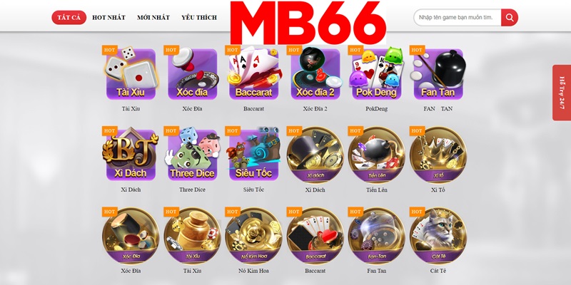 Review MB66 về kho game đa dạng và hấp dẫn