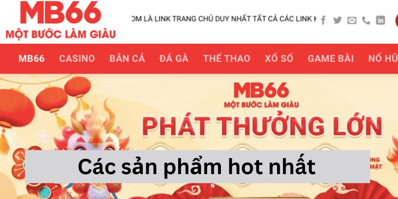 Các sản phẩm hot nhất tại MB66