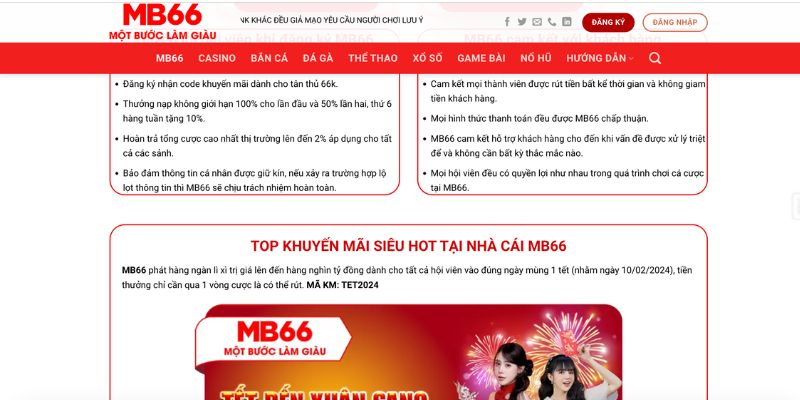 Review trang Mb66 com