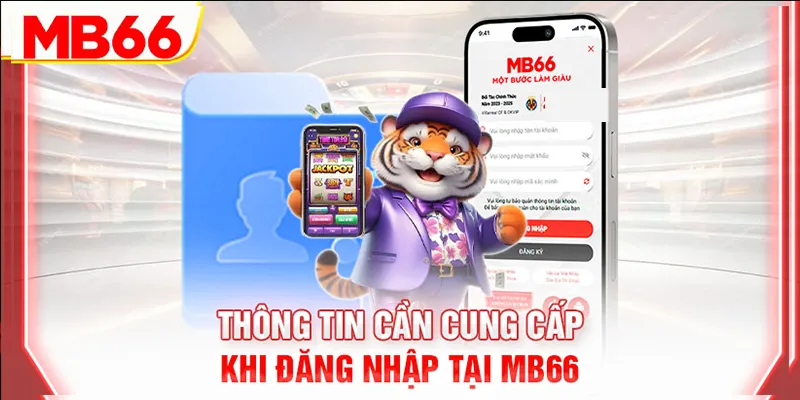 Thông tin cần cung cấp khi đăng nhập tại MB66